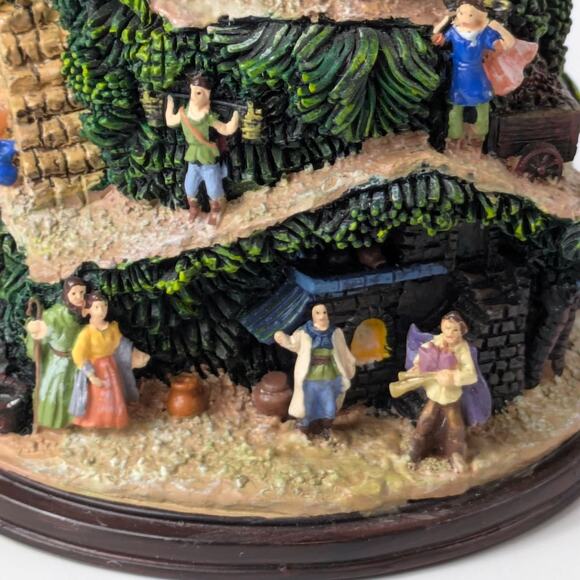 Thomas Kinkade 5.5" NATIVITY ORNAMENT Glory Newborn King Lighted Christmas Decor - Picture 11 of 16